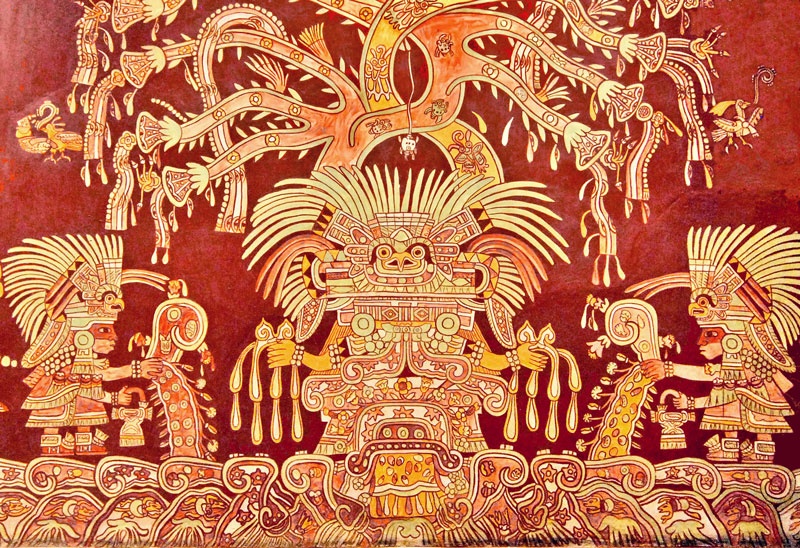 Quel était le rôle des enthéogènes chez les Mayas?