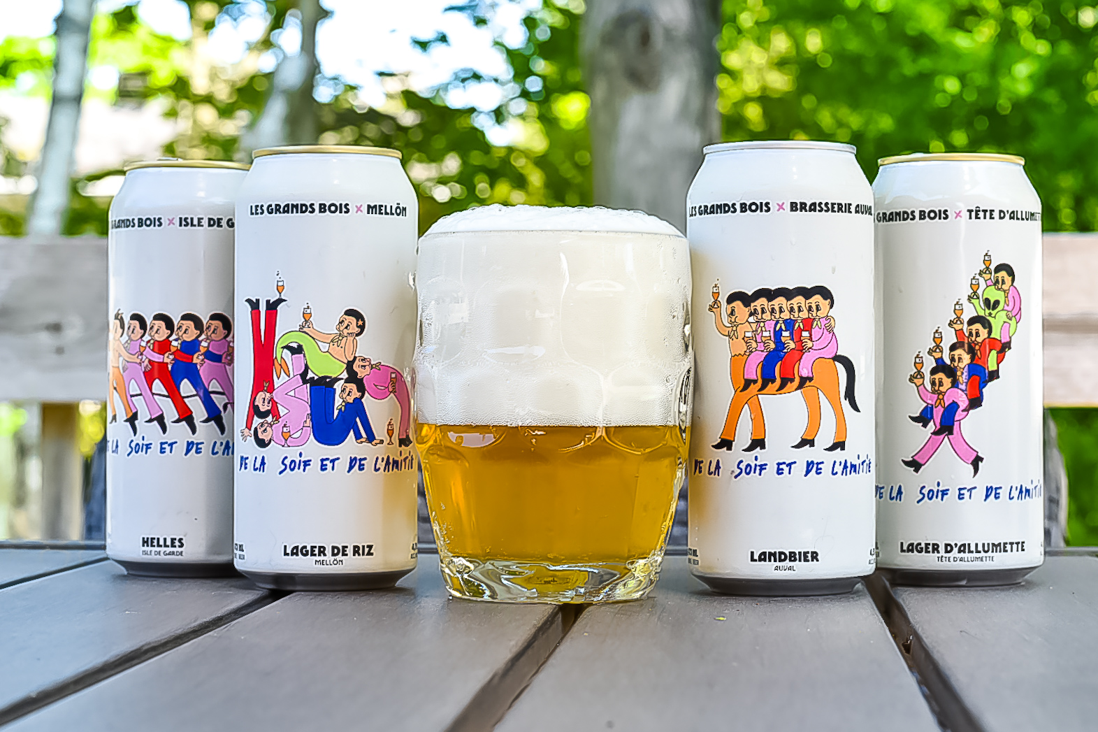 4 Pack Amitié Soif Grands Bois