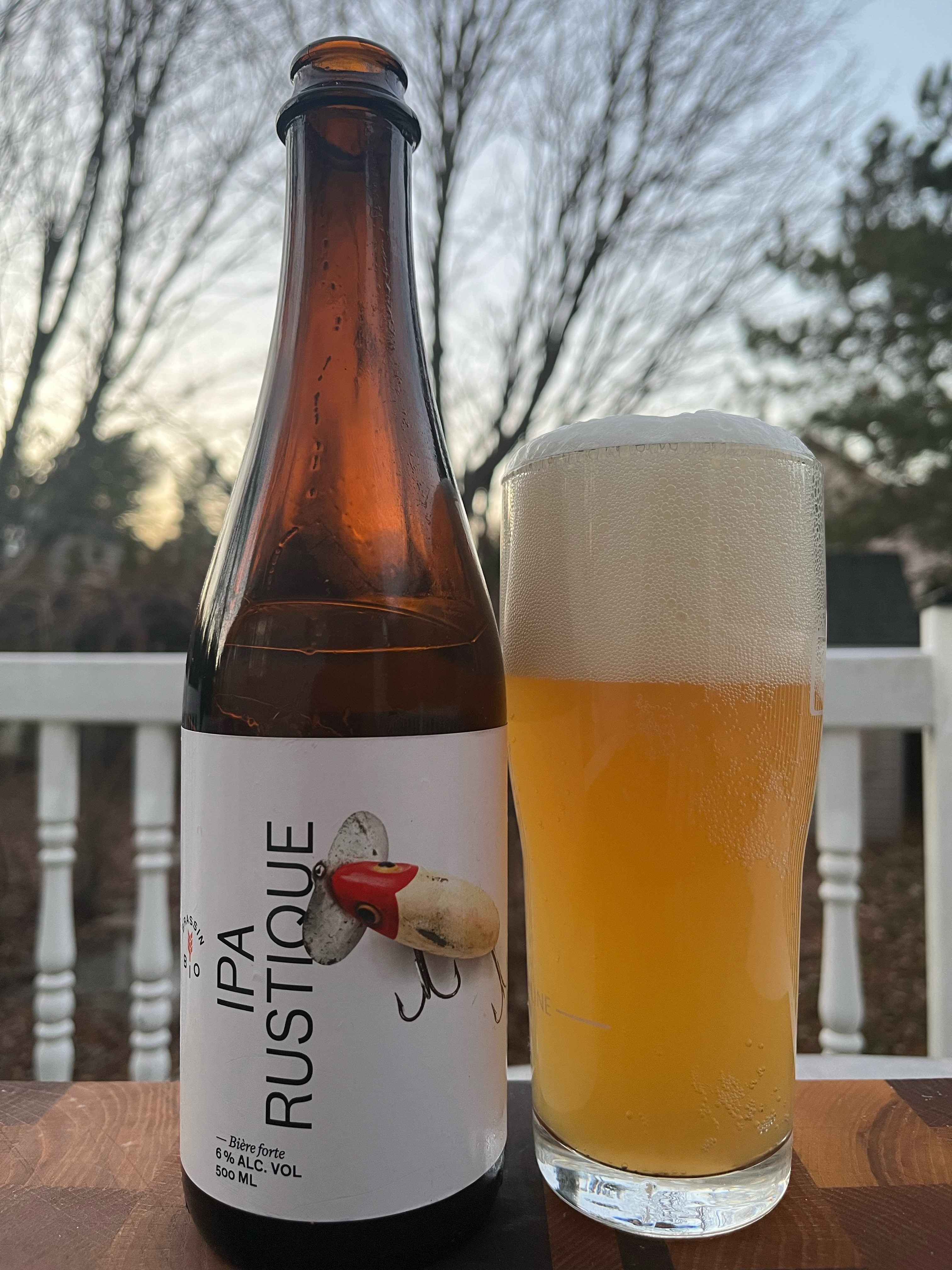 IPA Rustique de la Brasserie La Ferme : Revue de Bière