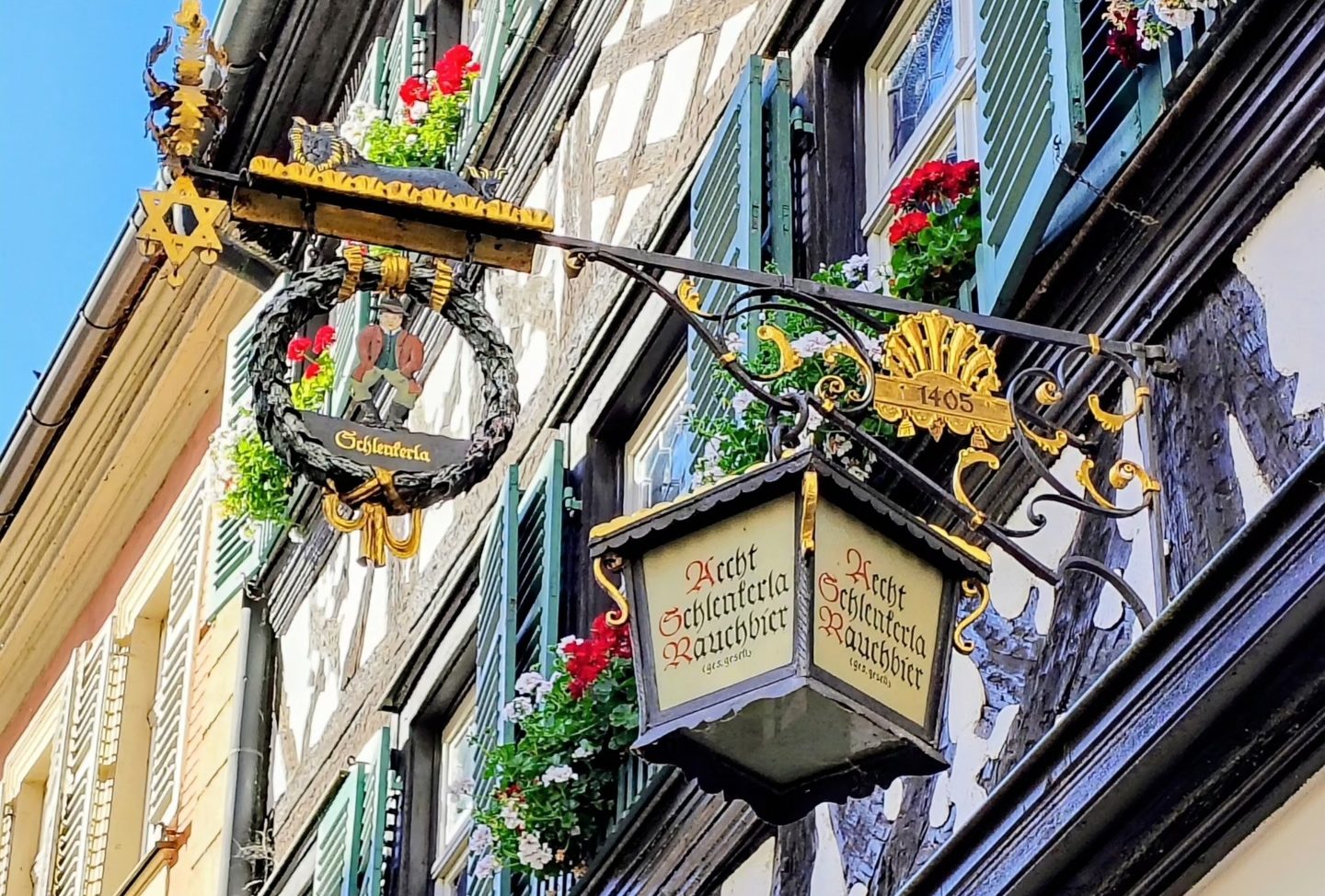 Franconie affiche de bière